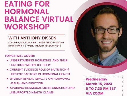 Eating For Hormonal Balance Virtual Workshop